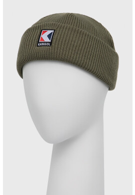 Kangol Шапка в зелено с фина плетка - Pepit.bg