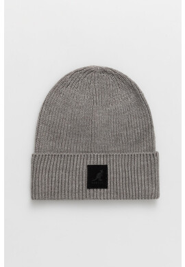 Kangol Шапка в сиво с фина плетка - Pepit.bg