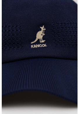 Kangol Шапка с козирка в тъмносиньо с апликация - Pepit.bg