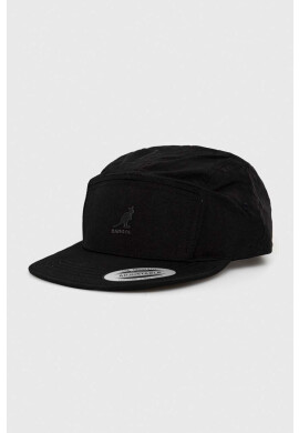Kangol Шапка с козирка в черно с изчистен дизайн - Pepit.bg