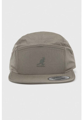 Kangol Шапка с козирка в зелено с изчистен дизайн - Pepit.bg