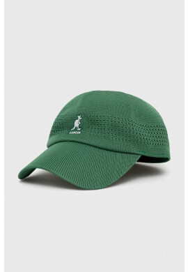 Kangol Шапка с козирка в зелено с изчистен дизайн - Pepit.bg
