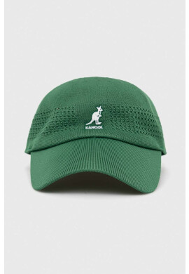 Kangol Шапка с козирка в зелено с изчистен дизайн - Pepit.bg