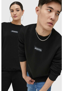 Kangol Суичър унисекс в черно с апликация - Pepit.bg