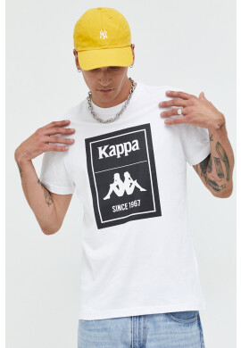 Kappa Памучна тениска в розово - Pepit.bg
