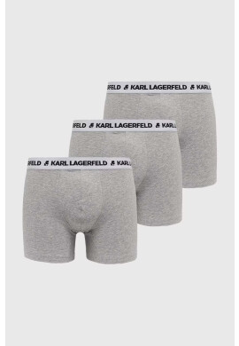 Karl Lagerfeld Боксерки в сиво - Pepit.bg