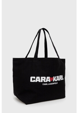Karl Lagerfeld Чанта X Cara Delevingne в черно - Pepit.bg