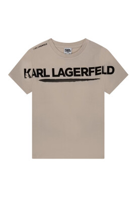 Karl Lagerfeld Детска памучна тениска - Pepit.bg
