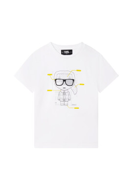 Karl Lagerfeld Детска памучна тениска - Pepit.bg