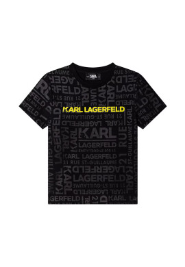 Karl Lagerfeld Детска памучна тениска - Pepit.bg