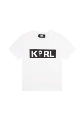 Karl Lagerfeld Детска памучна тениска - Pepit.bg