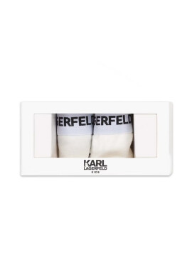 Karl Lagerfeld Детски бикини (2 броя) в бяло - Pepit.bg