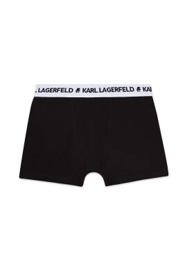 Karl Lagerfeld Детски боксерки (2 броя) в черно - Pepit.bg
