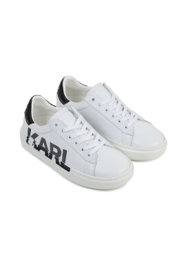 Karl Lagerfeld Детски кожени обувки - Pepit.bg