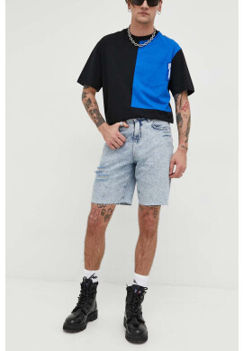 Karl Lagerfeld Jeans Дънкови къси панталони в синьо - Pepit.bg