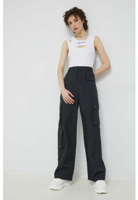 Karl Lagerfeld Jeans Топ дамски в бяло - Pepit.bg