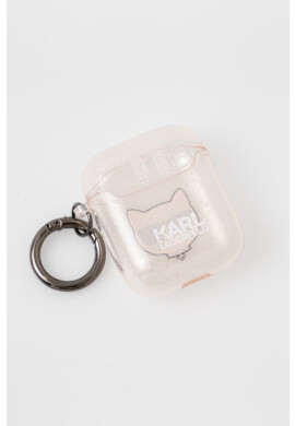 Karl Lagerfeld Калъф за Airpods в прозрачен цвят - Pepit.bg