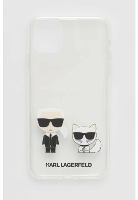 Karl Lagerfeld Кейс за телефон iPhone 11 Pro Max в прозрачен цвят - Pepit.bg