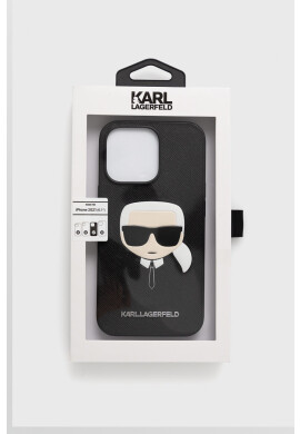 Karl Lagerfeld Кейс за телефон iPhone 13 Pro в черно - Pepit.bg