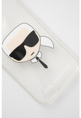 Karl Lagerfeld Кейс за телефон iPhone 13 Pro в сребристо - Pepit.bg