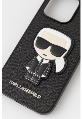 Karl Lagerfeld Кейс за телефон iPhone 13 Pro в черно - Pepit.bg