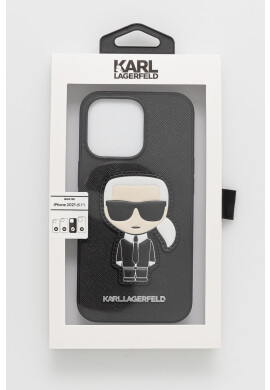 Karl Lagerfeld Кейс за телефон iPhone 13 Pro в черно - Pepit.bg