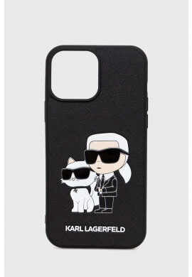 Karl Lagerfeld Кейс за телефон iPhone 13 Pro Max в черно - Pepit.bg