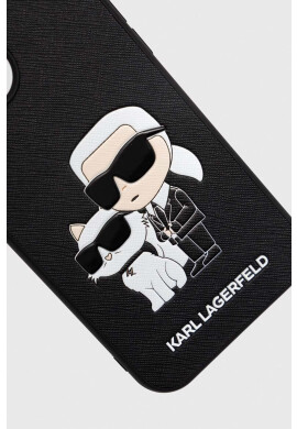 Karl Lagerfeld Кейс за телефон iPhone 13 Pro Max в розово - Pepit.bg