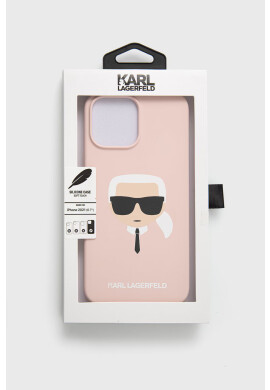 Karl Lagerfeld Кейс за телефон iPhone 13 Pro Max в розово - Pepit.bg