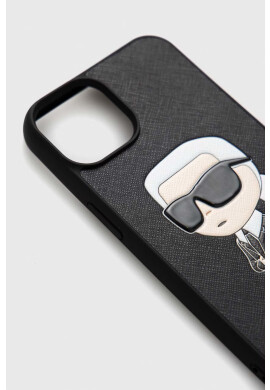 Karl Lagerfeld Кейс за телефон iPhone 14 в черно - Pepit.bg