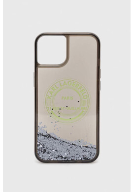 Karl Lagerfeld Кейс за телефон iPhone 14 61" в черно - Pepit.bg