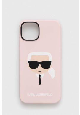 Karl Lagerfeld Кейс за телефон iPhone 14 61" в розово - Pepit.bg
