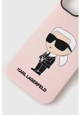 Karl Lagerfeld Кейс за телефон iPhone 14 61" в розово - Pepit.bg