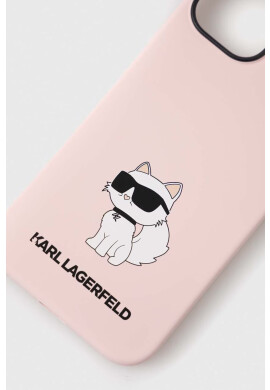 Karl Lagerfeld Кейс за телефон iPhone 14 61" в розово - Pepit.bg
