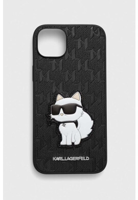 Karl Lagerfeld Кейс за телефон iPhone 14 Plus 6.7" в черно - Pepit.bg