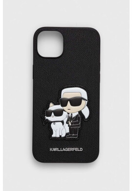 Karl Lagerfeld Кейс за телефон iPhone 14 Plus 6.7" в черно - Pepit.bg