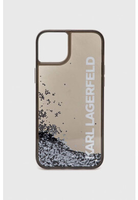 Karl Lagerfeld Кейс за телефон iPhone 14 Plus 67" в черно - Pepit.bg
