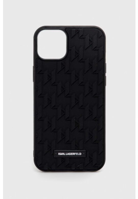 Karl Lagerfeld Кейс за телефон iPhone 14 Plus 67" в черно - Pepit.bg