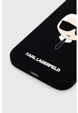 Karl Lagerfeld Кейс за телефон iPhone 14 Plus 67" в черно - Pepit.bg