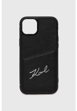 Karl Lagerfeld Кейс за телефон iPhone 14 Plus 67" в черно - Pepit.bg