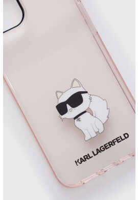 Karl Lagerfeld Кейс за телефон iPhone 14 Plus 67'' в розово - Pepit.bg