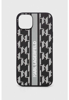 Karl Lagerfeld Кейс за телефон iPhone 14 Plus 67'' в сиво - Pepit.bg