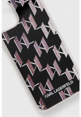 Karl Lagerfeld Кейс за телефон iPhone 14 Plus 67" в черно - Pepit.bg