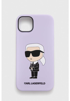 Karl Lagerfeld Кейс за телефон iPhone 14 Plus 67" в лилаво - Pepit.bg