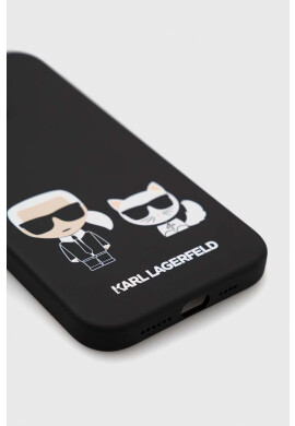 Karl Lagerfeld Кейс за телефон iPhone 14 Pro Max 67" в черно - Pepit.bg