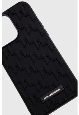 Karl Lagerfeld Кейс за телефон iPhone 14 Pro Max 67" в черно - Pepit.bg