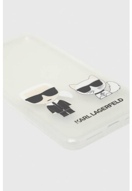 Karl Lagerfeld Кейс за телефон iPhone Xs Max в прозрачен цвят - Pepit.bg