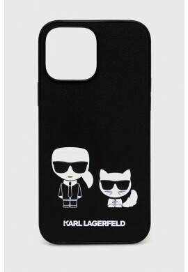 Karl Lagerfeld Кейс за телефон Iphone 13 Pro Max 67" в черно - Pepit.bg