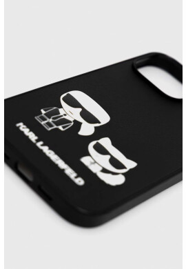 Karl Lagerfeld Кейс за телефон Iphone 13 Pro Max 67" в черно - Pepit.bg