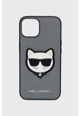 Karl Lagerfeld Кейс за телефон Iphone 14 61" в сребристо - Pepit.bg